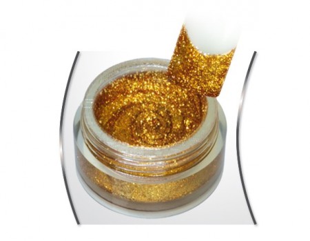 Glitter gel Super Gold