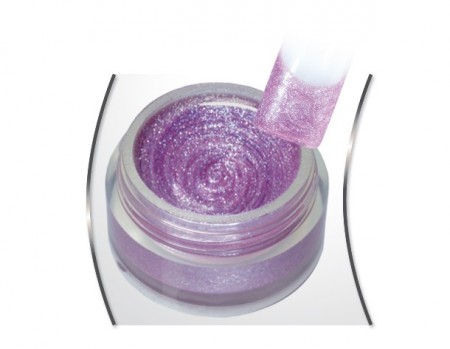 Glitter gel Purple fine