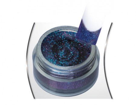 Glitter gel Flip flop Blue Violet