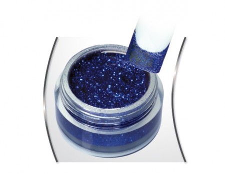 Glitter gel Laser Blue