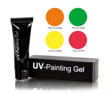 UV-Painting Gel, Sett Pop Art