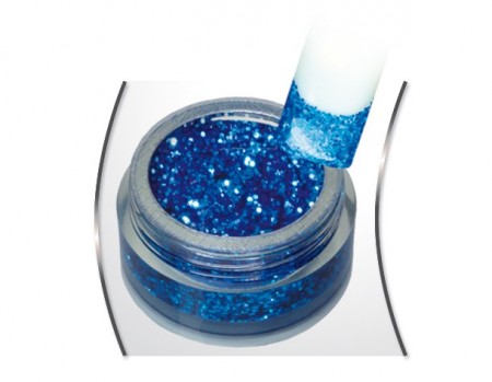 Glitter gel Royal blue
