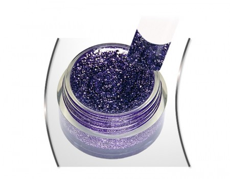 Glitter gel Ultra Violet Rough