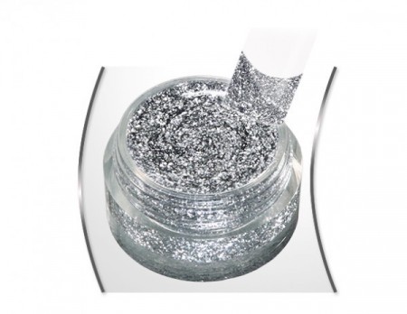 Glam Glitter Gel Silver