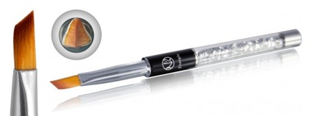 Crystal Diamond Gel Brush Triangle