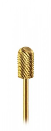 Carbide bit rounded top, gold